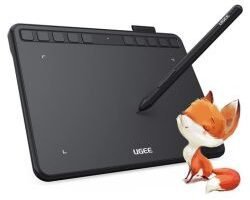 Tablet digital Ugee sin pantalla, Lapiz para tableta y botonos para pinceles